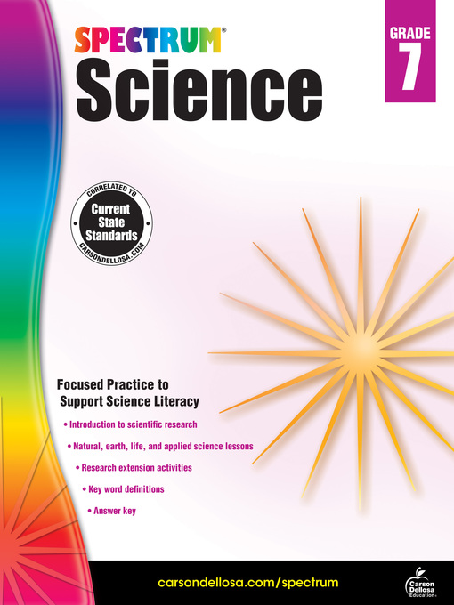 Title details for Spectrum Science, Grade 7 by Spectrum - Available